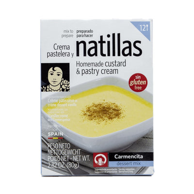 Carmencita Natillas Pulvermischung für Vanillecreme und Cremespeise 61g