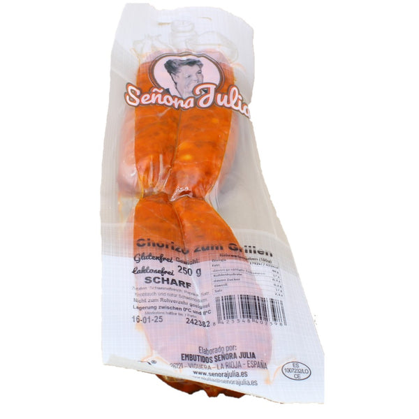 Senora Julia Chorizo spanische Paprikawurst pikant 250g