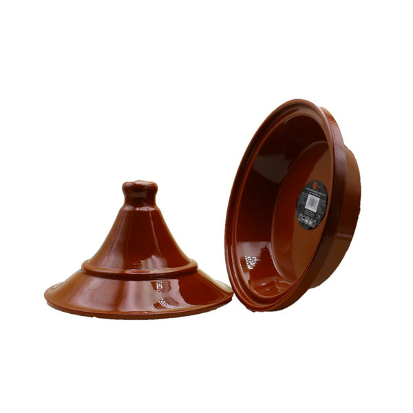 Tajina Tajine Schmortopf ein Unikat wegen Handarbeit und Glasiert 27cm