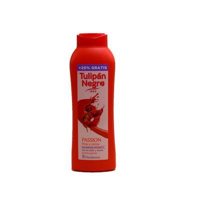 Gel de ducha Tulipan Negro Pasión Fresa y Cereza 720ml