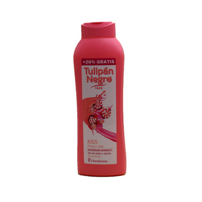Tulipán Negro Kiss Fresa y Nata Gel de Ducha 720ml