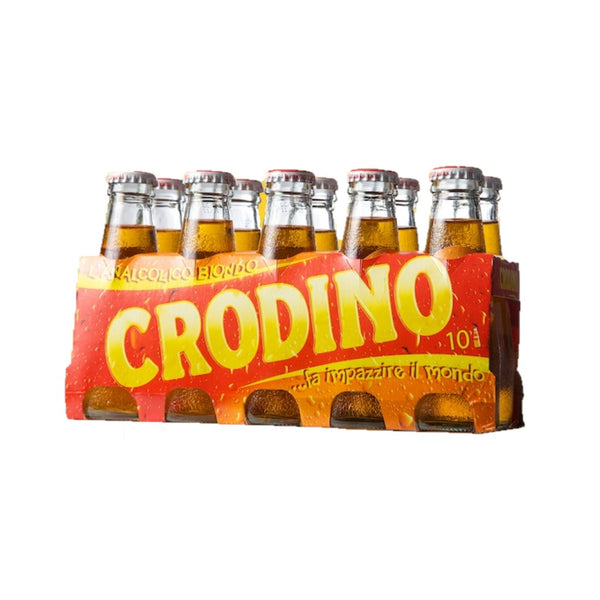 Crodino Alkoholfreies Aperitif Getränk Cluster 10 x 100 ml 1 L *** Aktion MHD 02.2025***