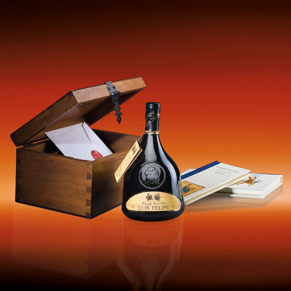 Brandy Gran Reserva Luis Felipe 100 años 38% Vol. 750ml