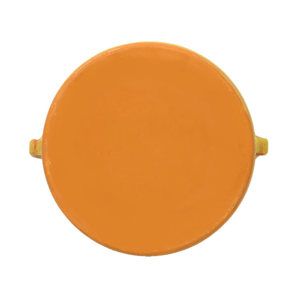 CTB ceramics Cazuela Tonschale gelb mit aufgesetzten Griffen 17cm Durchmesser