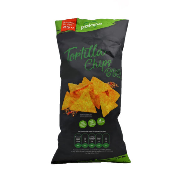 Palapa Tortilla Chips Barbecuegeschmack BBQ 450g***MHD 04.2025***