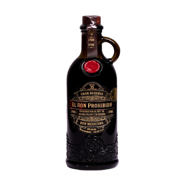 El Ron Prohibido Habanero aus Mexico 15 Jahre Finest Blended Gran Reserva 70cl