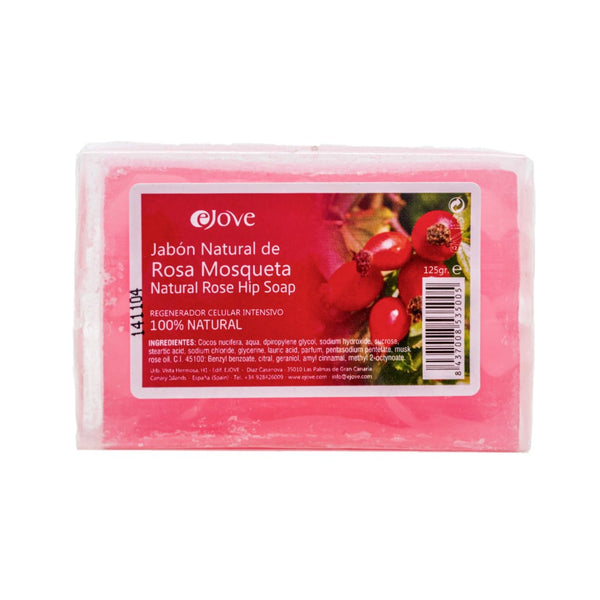 ejove Jabon Natural de Rosa Mosqueta Wildrosenseife 125g