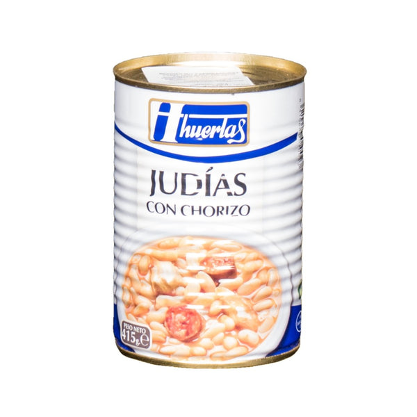 Huertas Weiße Bohnen mit Paprikawurst Judias con Chorizo 415 g