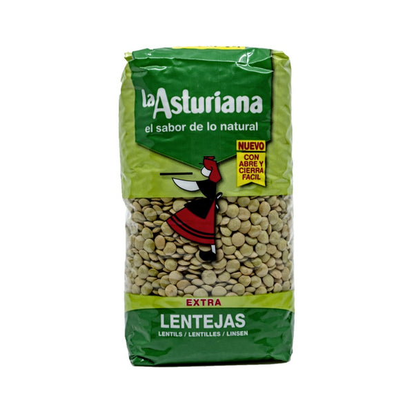 La Asturiana Lentejas grüne Linsen 500g