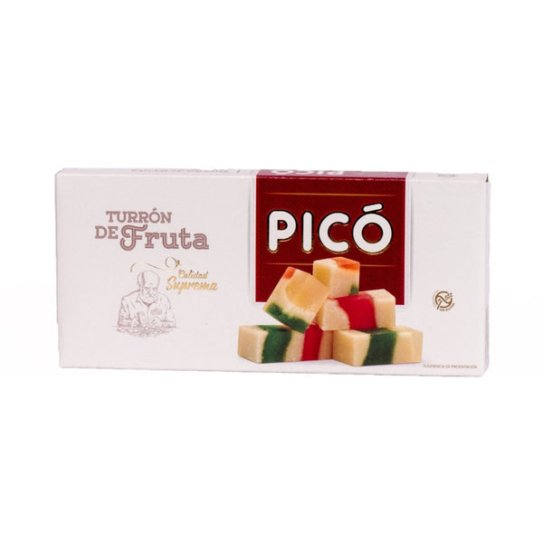 Pico Turron de Fruta Suprema Mandeltafel mit kandierten Früchten 200g