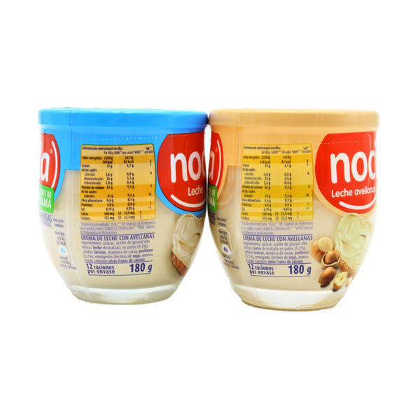 Nocilla Leche Milchcreme mit Haselnüssen Spanischer Brotaufstrich 180g
