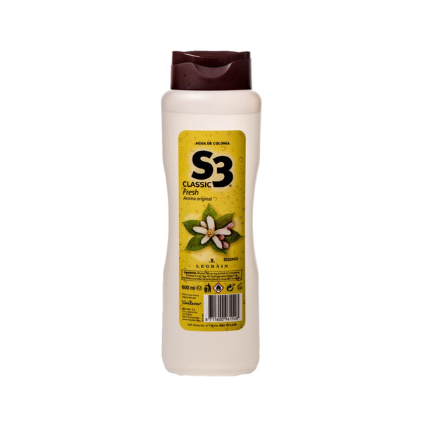 S3 Agua de Colonia Classic Fresh Duftwasser 600ml
