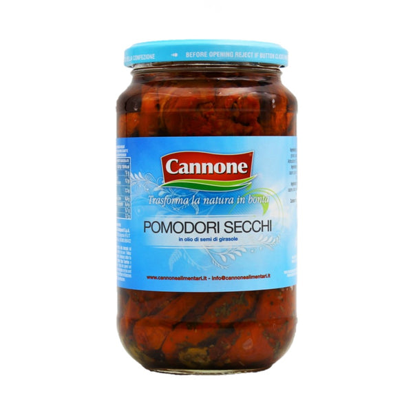 Cannone Pomodori Secchi in Olio di semi di girasole getrocknete Tomaten in Sonnenblumenöl 280g