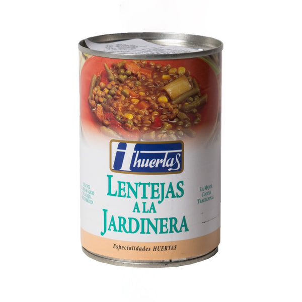Huertas Linseneintopf - Vegetarisch Lentejas a la Jardinera 415 g