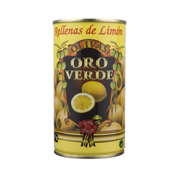 Oro Verde Grüne Oliven mit Zitronenpaste 150g