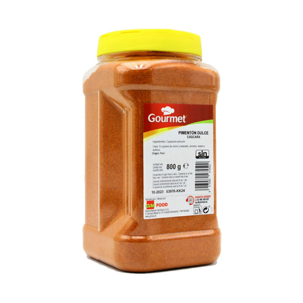 Gourmet Pimentón dulce cáscara Paprikapulver süß Maxi 800g