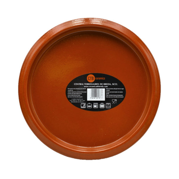 CTB ceramics Cazuela Superplana Teller extra flach 28cm Durchmesser