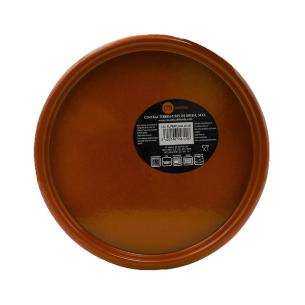 CTB ceramics Cazuela Superplana Teller extra flach 20cm Durchmesser