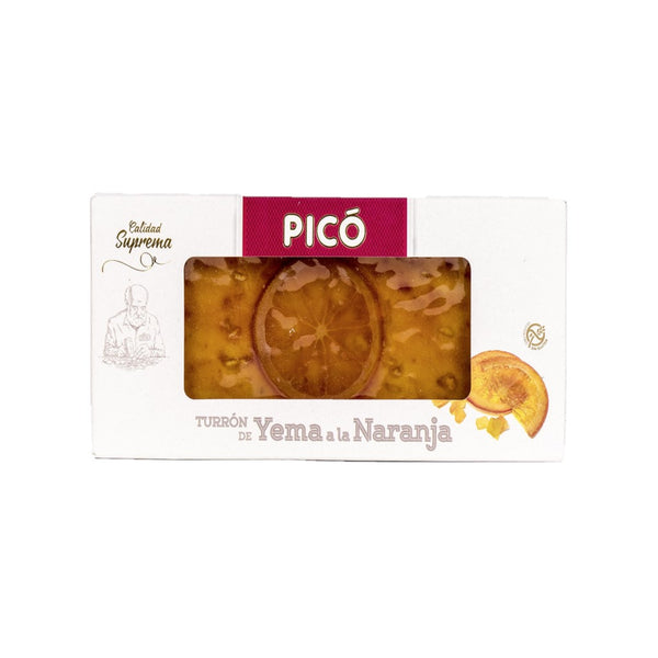 Pico Turron de Yema Tostada a la Naranja 200g