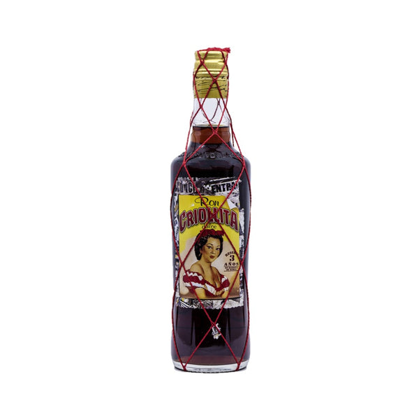 Ron Criollita Reserva dulce 3 Anos 70 cl.