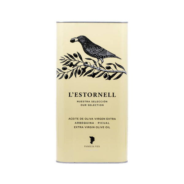 L´Estornell Natives Olivenöl Extra aus Arbequina und Picual Oliven 5 Liter