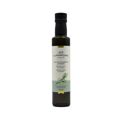 La Masrojana Arbequina-Olivenöl mit Rosmarin 0,25l