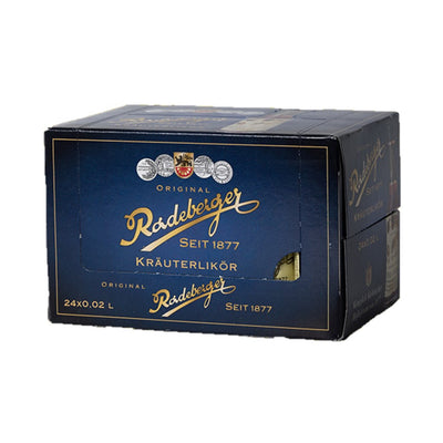 Original Radeberger Kräuterlikör Portionsflaschen 24er Schachtel