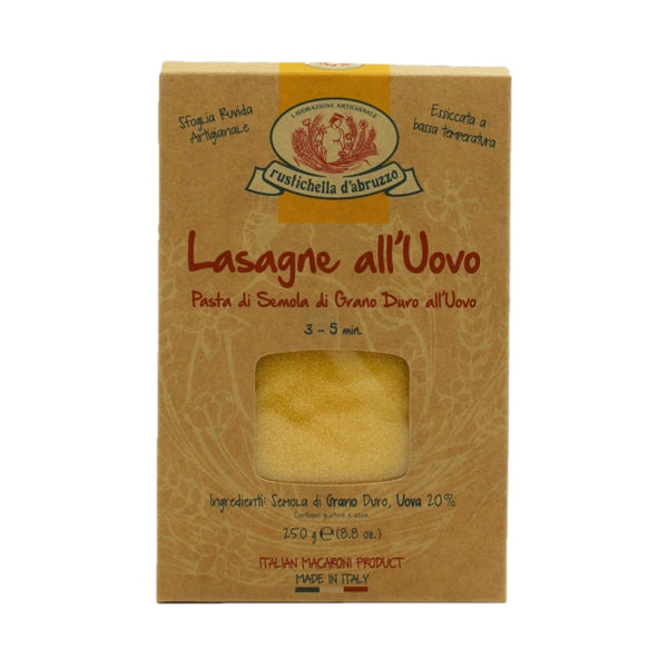 Rustichella Lasagne all Uovo Eiernudelplatten 250g