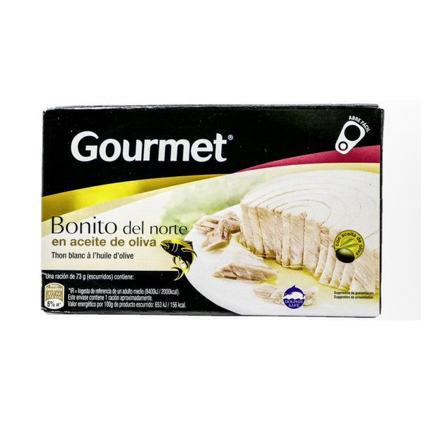 Gourmet Bonito del Norte en aceite de Oliva Weisser Thunfisch in Olivenöl 73g