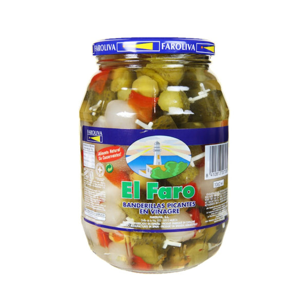 El Faro - Banderillas - Gemüsespieße, Toreras Max - 1 kg