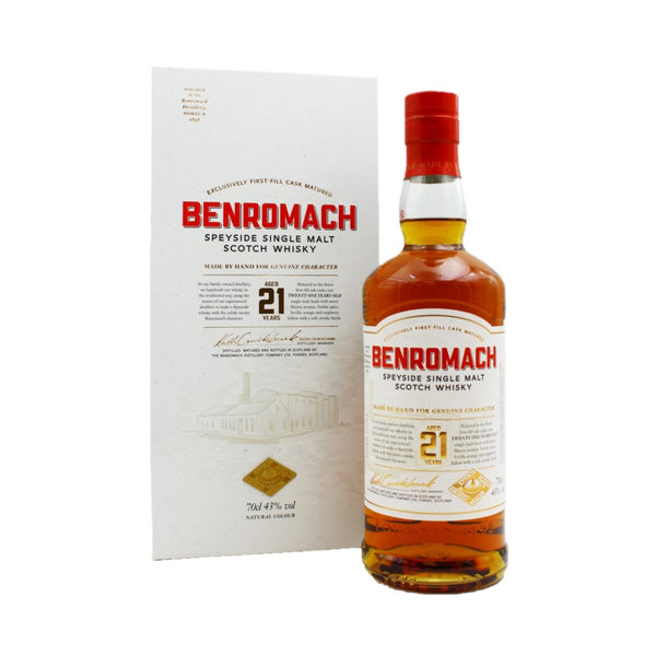 Benromach 21 Jahre Speyside Scotch Whisky 0,7l