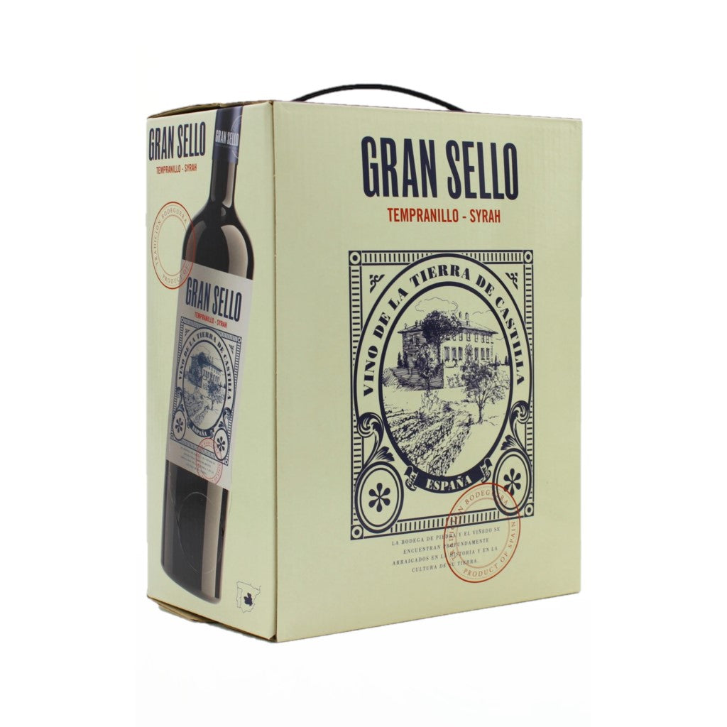 Gran Sello Tempranillo Syrah Bag Box in Spaniens 3l Delikatessen –