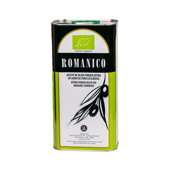 Agroles Romanico Natives Olivenöl Extra Bioqualität - 5L