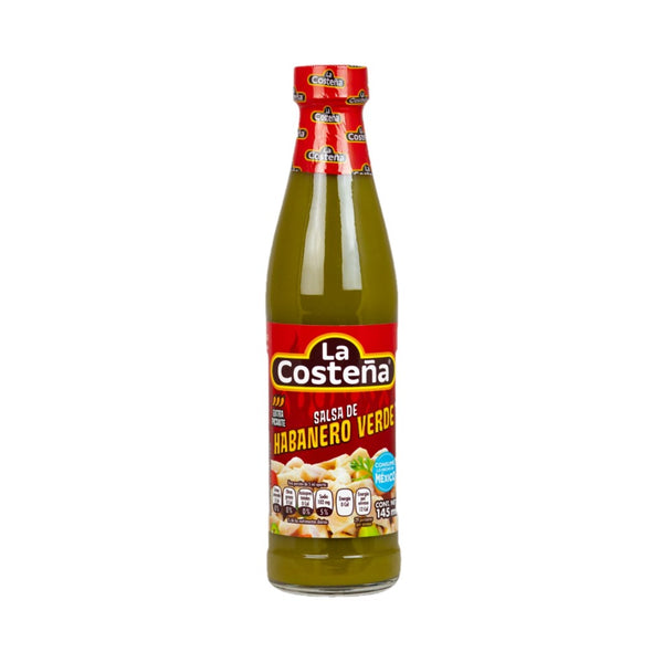 La Costeña Habanero verde grüne scharfe Habanero Sauce 145ml