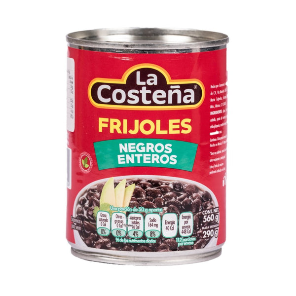 La Costeña Frijoles Negros Enteros schwarze Bohnen 0,29kg