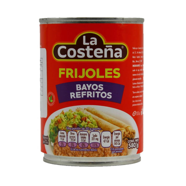 La Costeña Braunes Bohnenmus Refried Pinto Beans 580g