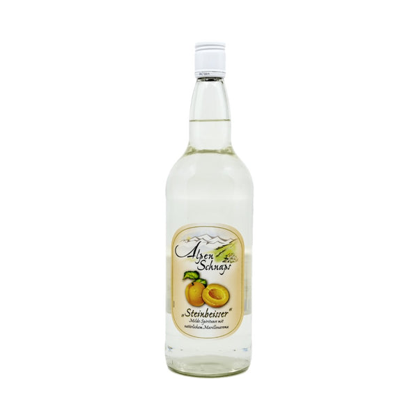 Alpen Schnaps Steinbeisser Marille 1l