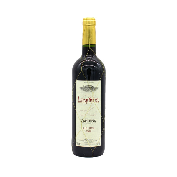San Valero Legitimo Reserva vino tinto seco añada 2008 0,75l