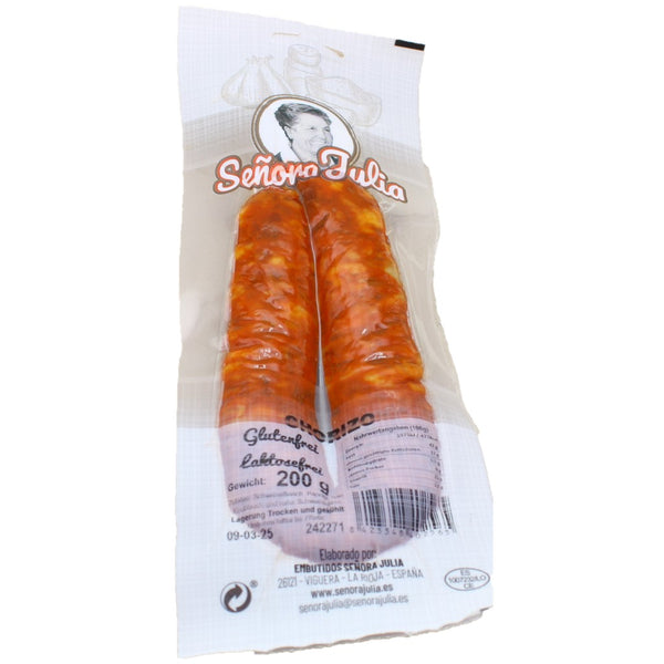 Señora Julia Chorizo española, suave, 200 g
