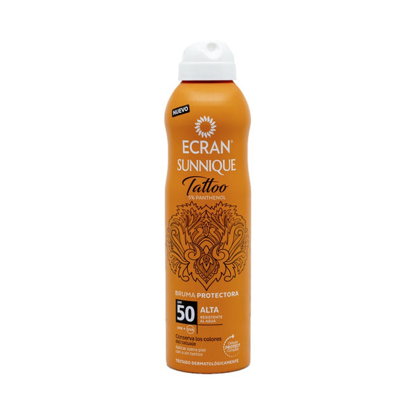 Ecran Sunnique Tattoo Protector Solar en Spray 250ml