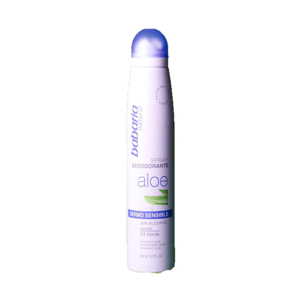 Babaria Aloe Vera Deo Spray sensible Haut 200ml – Spaniens Delikatessen