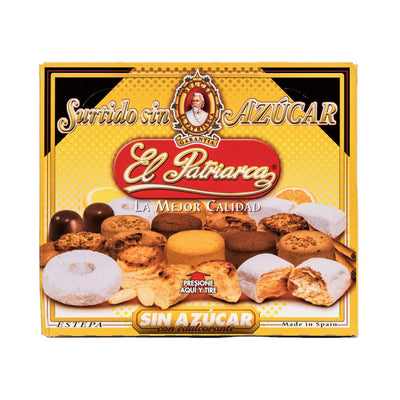El Patriarca - Surtido de Polvorones y Mantecados sin Azúcar 700g