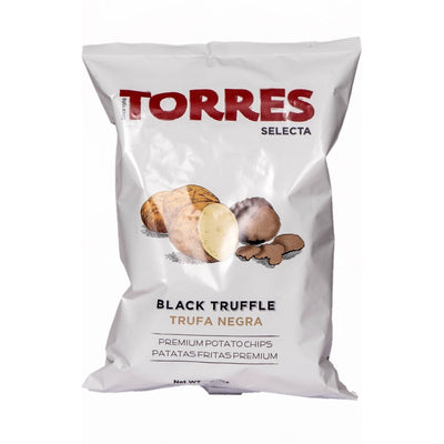 Torres Selecta Black Truffle Premium Chips Kartoffelchips mit Trüffel 125g