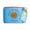 Sal de Ibiza Fleur de Sel Mar Blau mit schwarzem Knoblauch im Steintopf BIO 140g***MHD 01/2025***