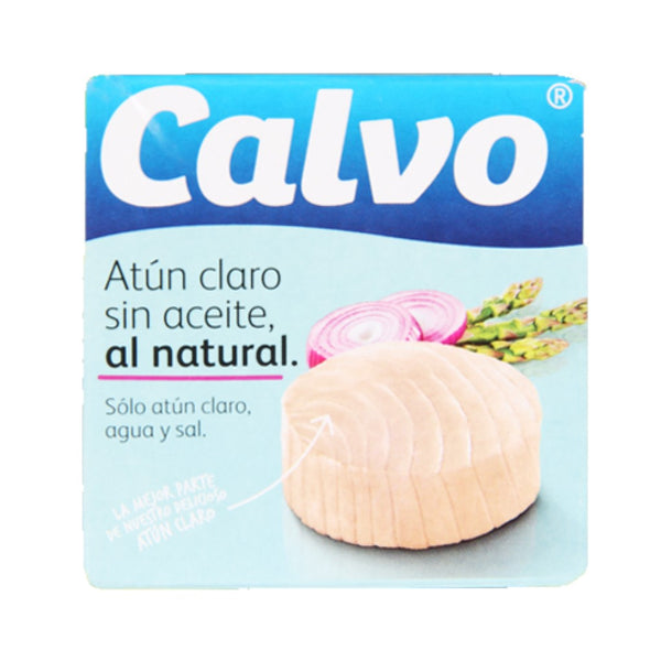 Calvo Atun claro sin aceite al natural 56g***MHD 12.2025***