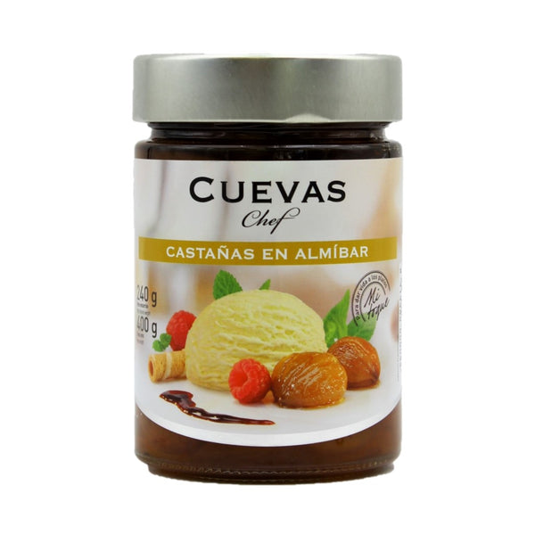 Cuevas Chef Castañas en Alímbar 240g***MHD 04.2025***