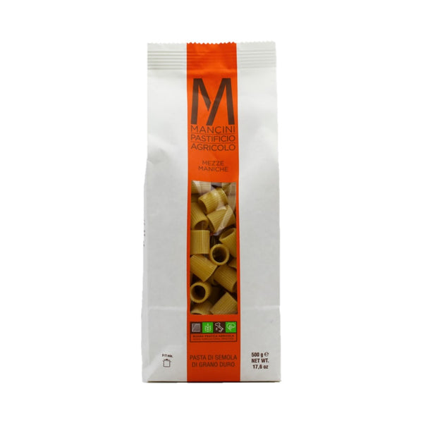 Mancini Mezze Maniche Hartweizennudeln 500g
