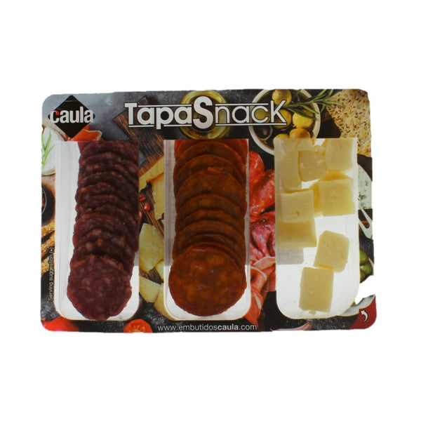 Caula Tapa Snack Fuet Chorizo Käse 120g