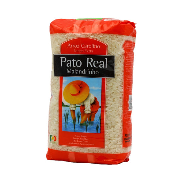 Pato Real Malandrinho Arroz Carolino Largo Extra Arroz de Grano Largo 1kg