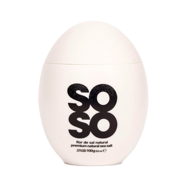 Soso Egg Flor de Sal Natural, Meersalz Natur 100g***MHD 05/2024***
